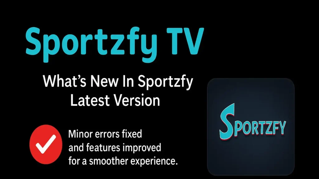 Sportzfy TV Errors